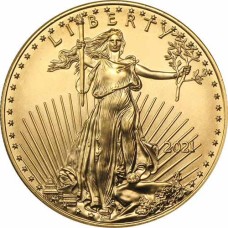 1 oz Gold American Eagle Coin (2021) Type 1