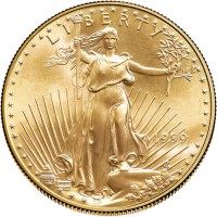 1/2 oz Gold American Eagle Coin (1999)