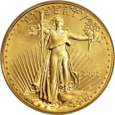 1/2 oz Gold American Eagle Coin (2002)