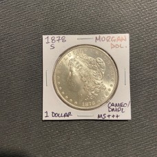 $1 Morgan 1878 S Cameo/DMPL