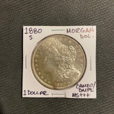 $1 Morgan 1880 S