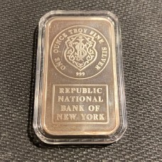 1 oz Republic National Bank of New York