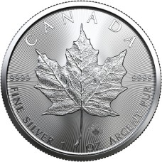 1 oz Canadian Silver Maple Leaf Coin (2022) 