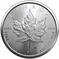 1 oz Canadian Silver Maple Leaf Coin (2023) 