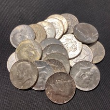 40% Silver Kennedy Half Dollar - (Circulated - $10 FV)