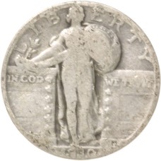 Standing Liberty Quarter - (Year, Circulated - Cull)