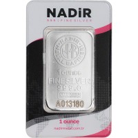 1 oz Nadir Silver Bar